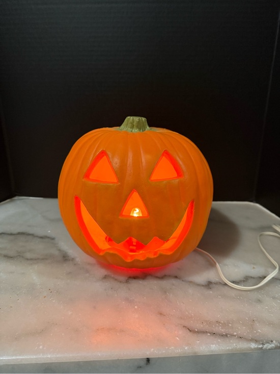Gemmy Other - Orange Light-Up Jack-O'-Lantern Halloween Decor Gemmy Industries